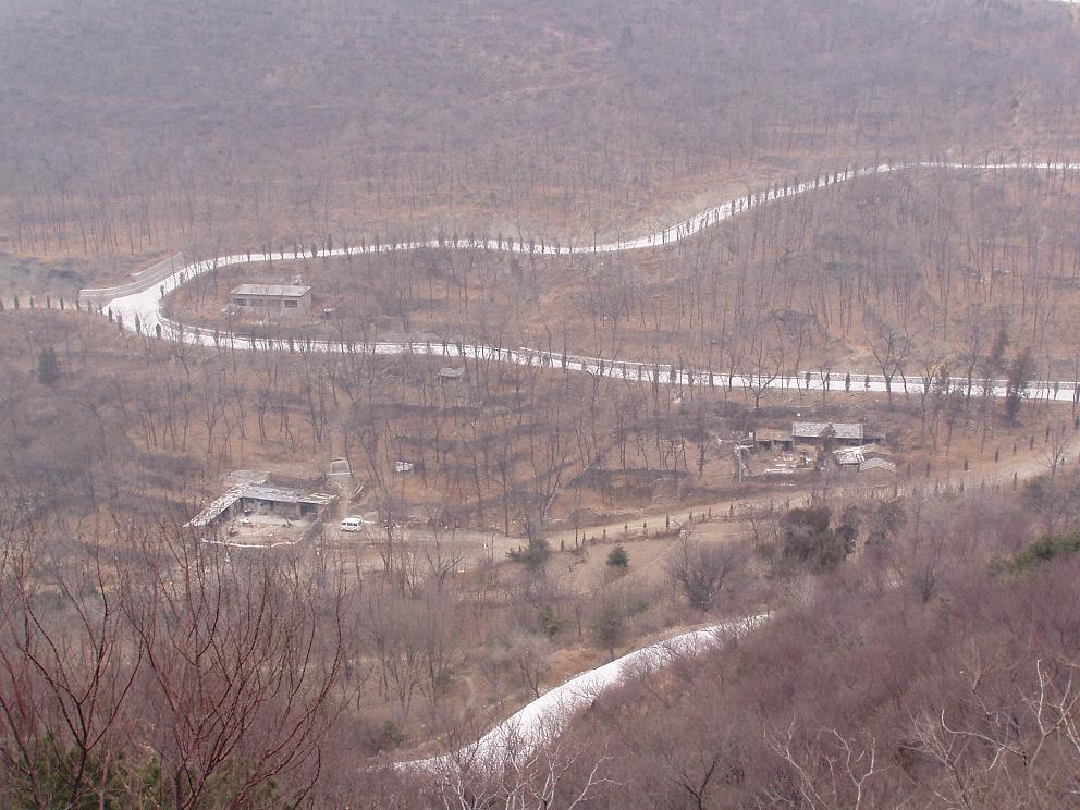 香山后山的挂甲屯